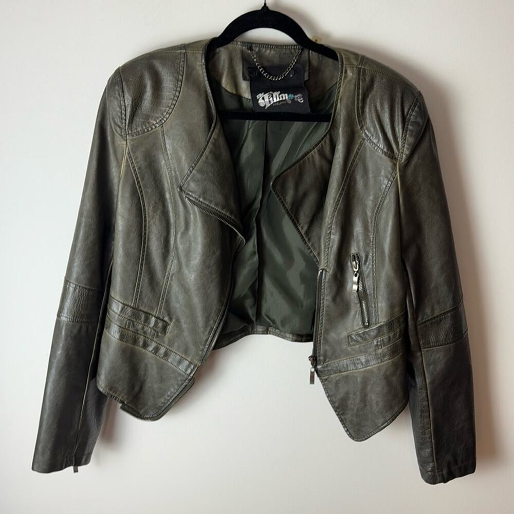 The Fillmore Faux Leather Jacket - Women's Large